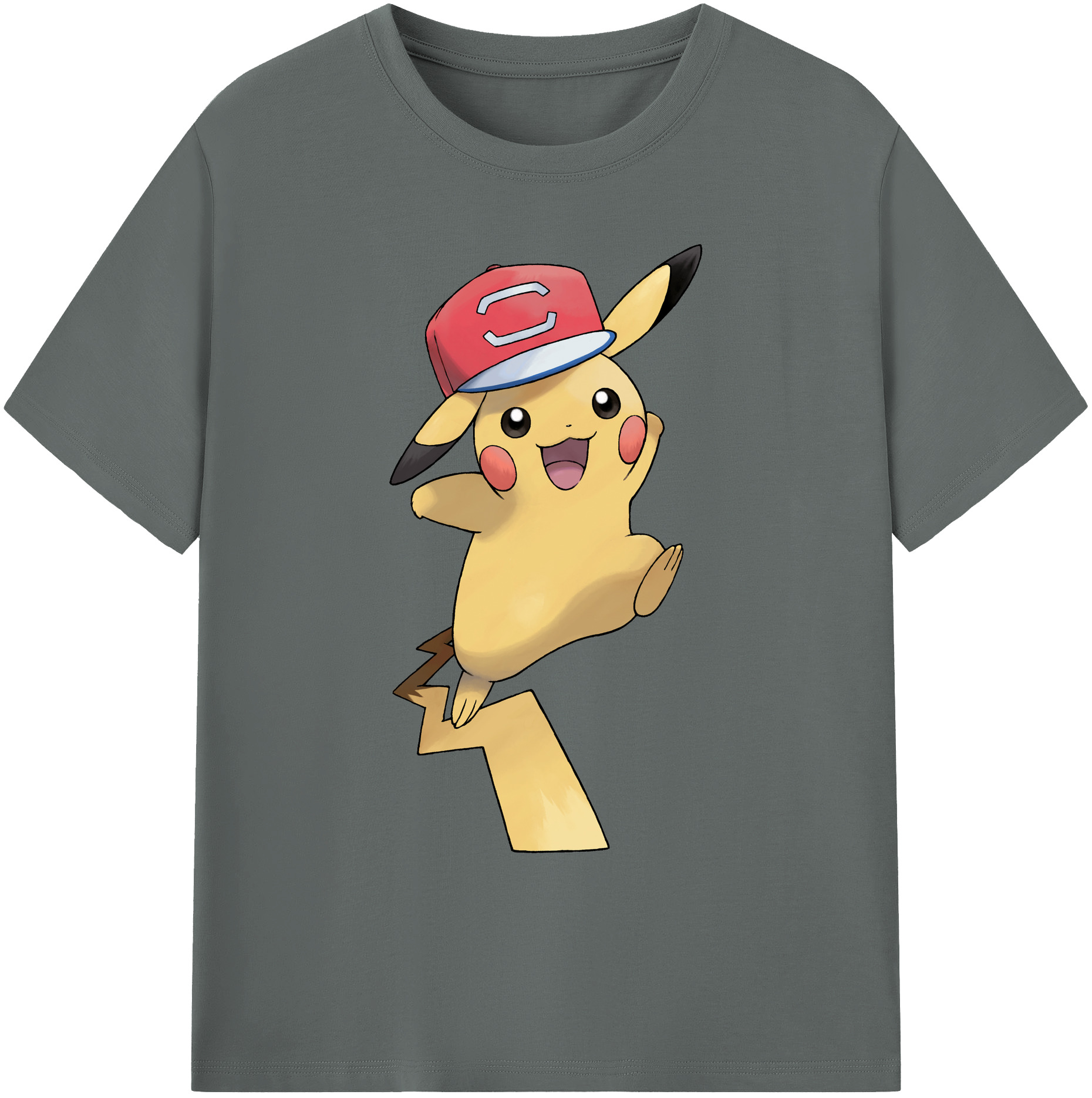 （画像用） ポケットモンスター Pokémon 綿100％ メンズ半袖Tシャツ｜肌触りやわらか＆通気性